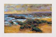 Praia do Teimoso - Fig. Foz / Pintura a Oléo
