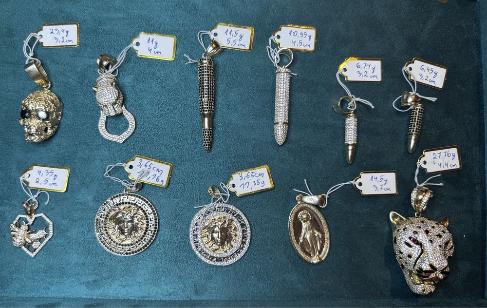 Zawieszki zlote, krzyzyki duze krzyze zloto 585 14k