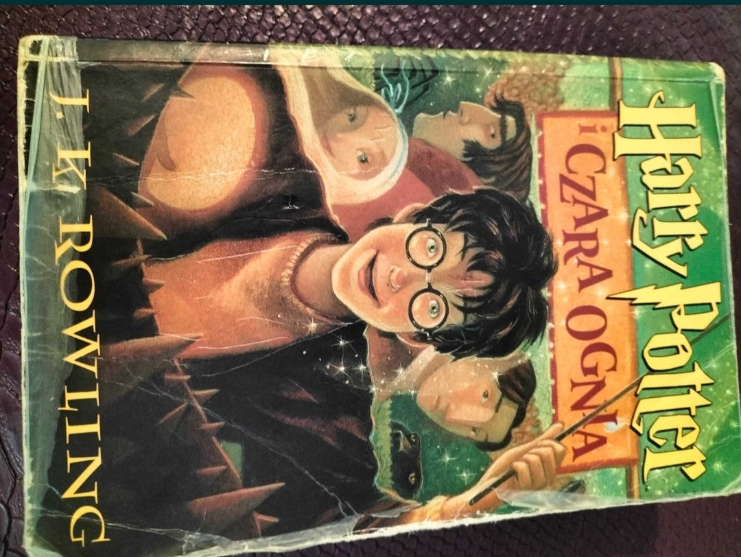 Książka Harry Potter i więzień Azkaba i Harry Potter czara ognia. Opis