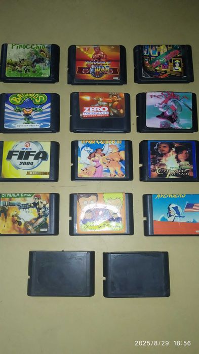 Картридж SNES Super Nintendo, картриджі Sega, приставка Dendy 3 ZW8323