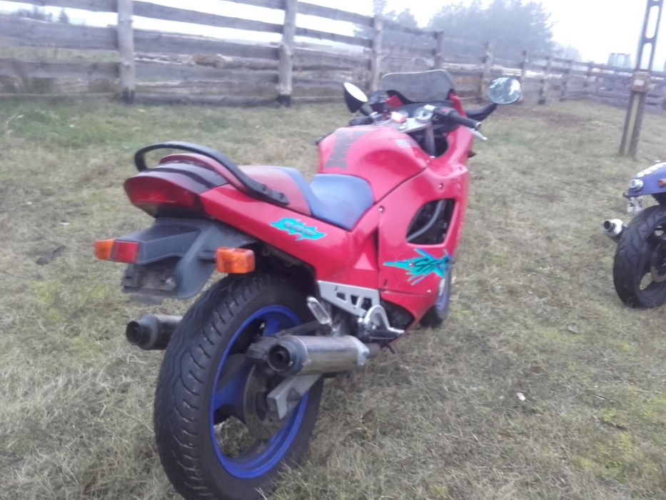 Suzuki gsxf600 gsxf 600 gsx 600 f silnik lagi gaźniki rama bak części
