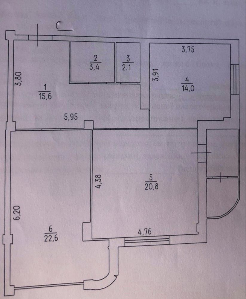 Продаж 2к.кв в центрі по вул. Дашкевича 3!