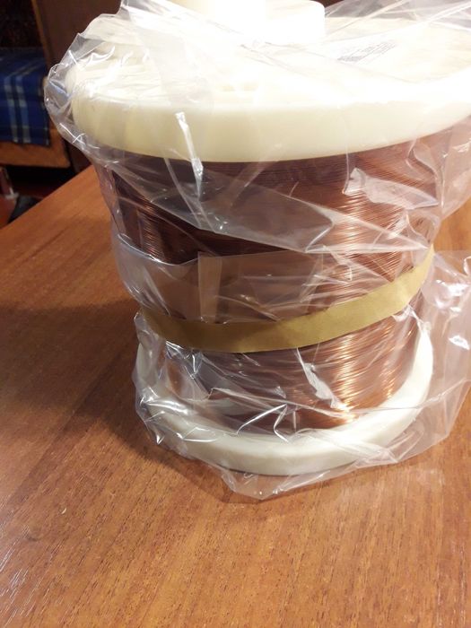 Провод медный полимерным покрытием степень очистки 99,999%-Тайвань