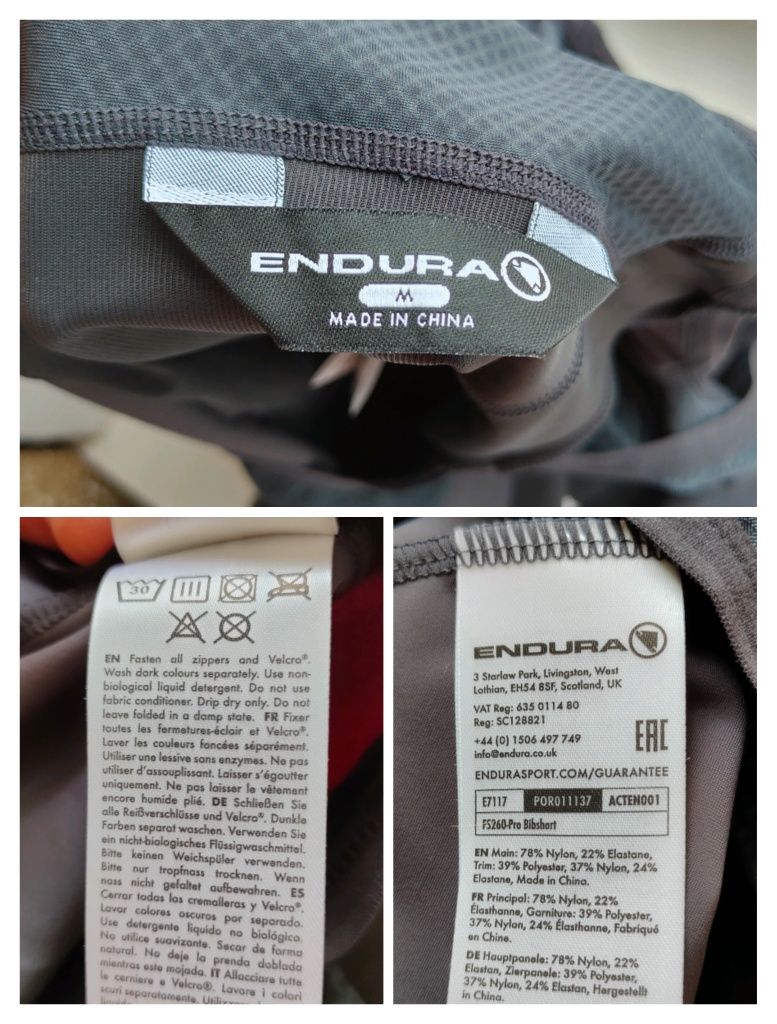Bib shorts Endura FS260-Pro спортивні вело шорти велокостюм endura mtb