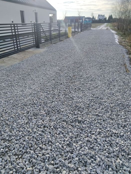 Żużel  Szlaka Kruszywa Piach Żwir Ziemia  Tłuczeń Transport