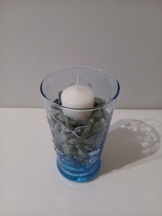 Porta velas decorado