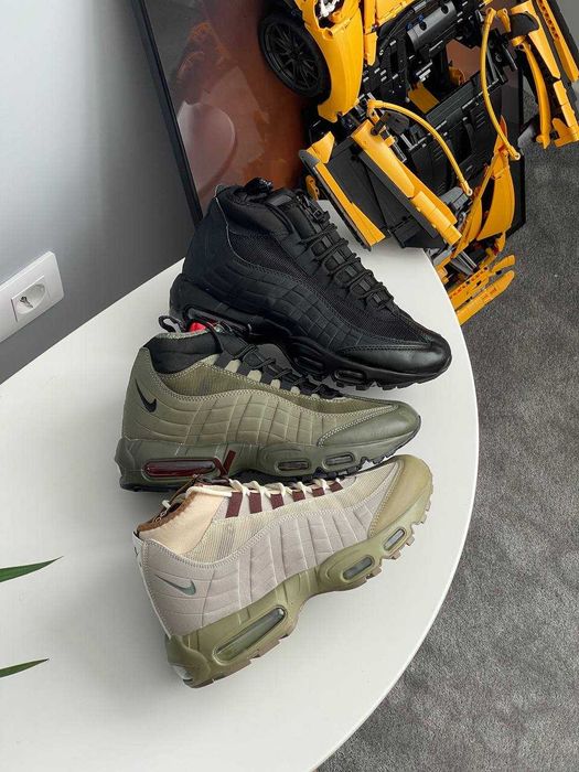 Мужские кроссовки Nike Air Max 95 Sneakerboot 41-45 Термо! Хит Осени!