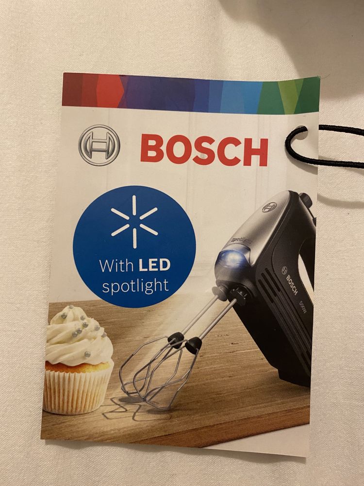 Batedeira nova Bosch