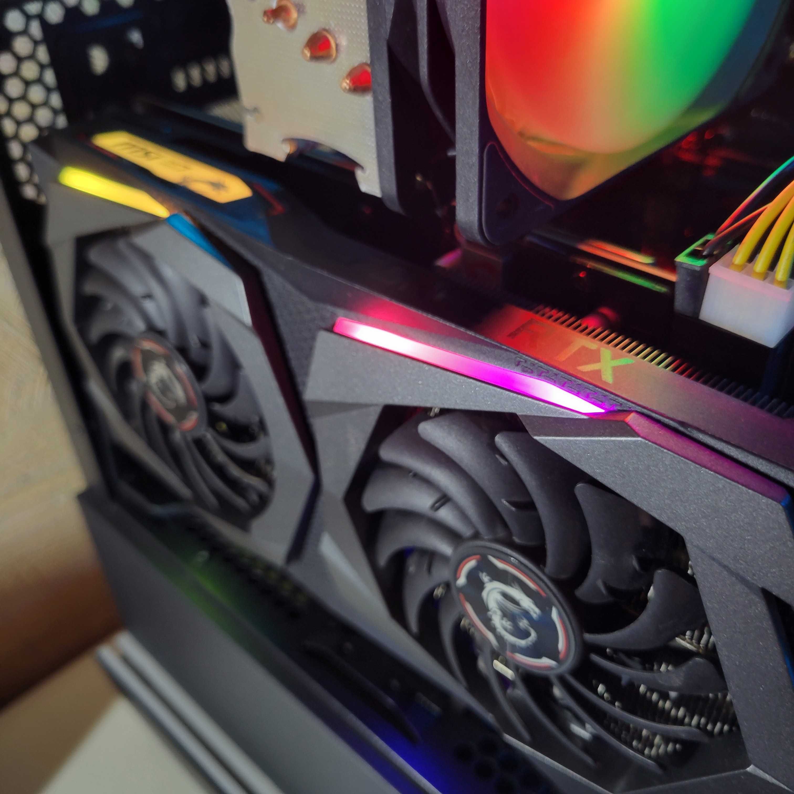 Ryzen 5 5600x RTX 4060  DDR6 Ram 16 ssd 500 NVME ПК системный блок