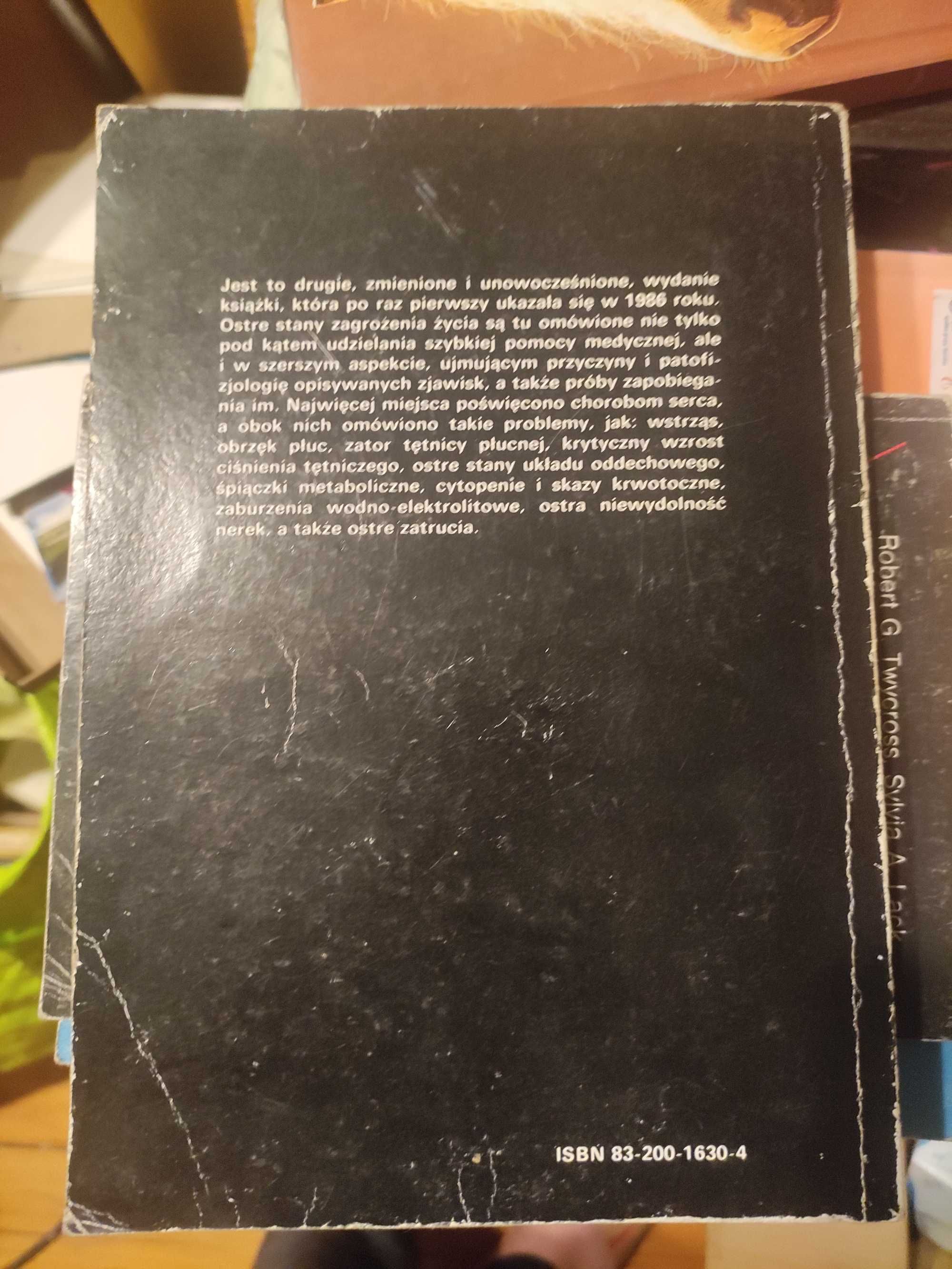 Ostre stany zagrożenia życia w chorobach wewnętrznych.