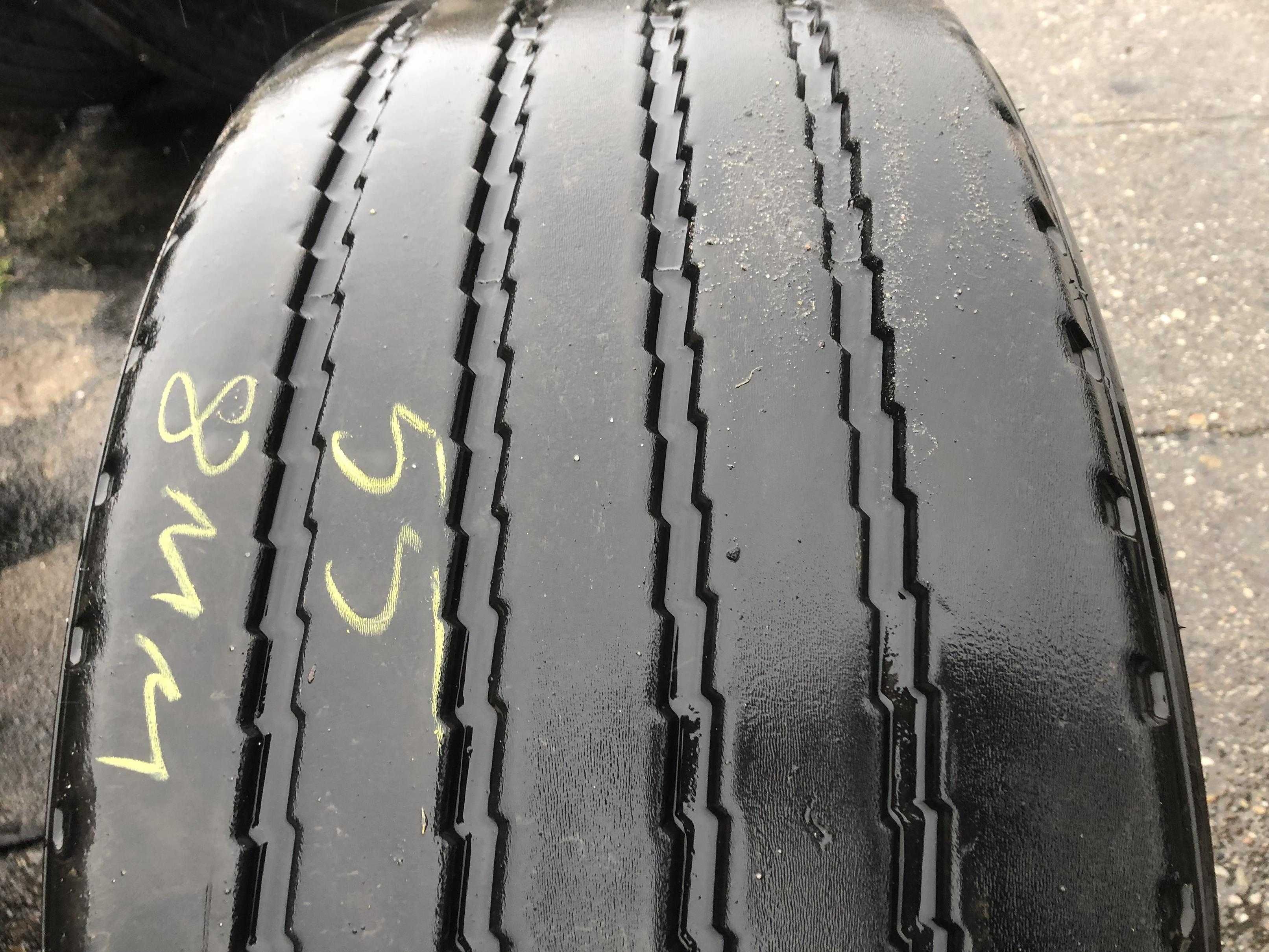 Opona Używana 385/55r22.5 Bison Ecoway 8mm Możliwa Wysyłka opony