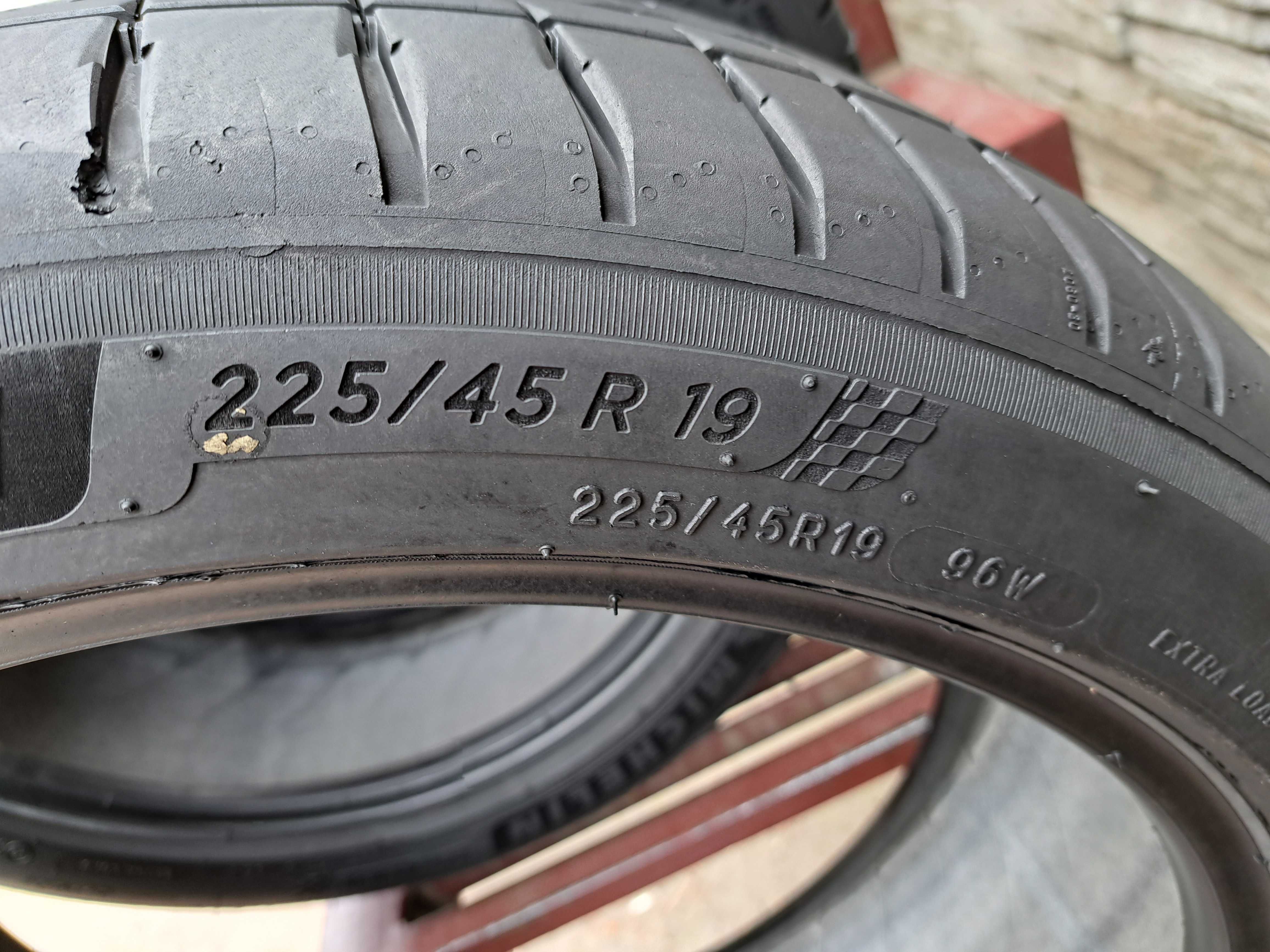 4 Opony letnie 225/45 R19 Michelin Montaż i wyważanie Gratis!