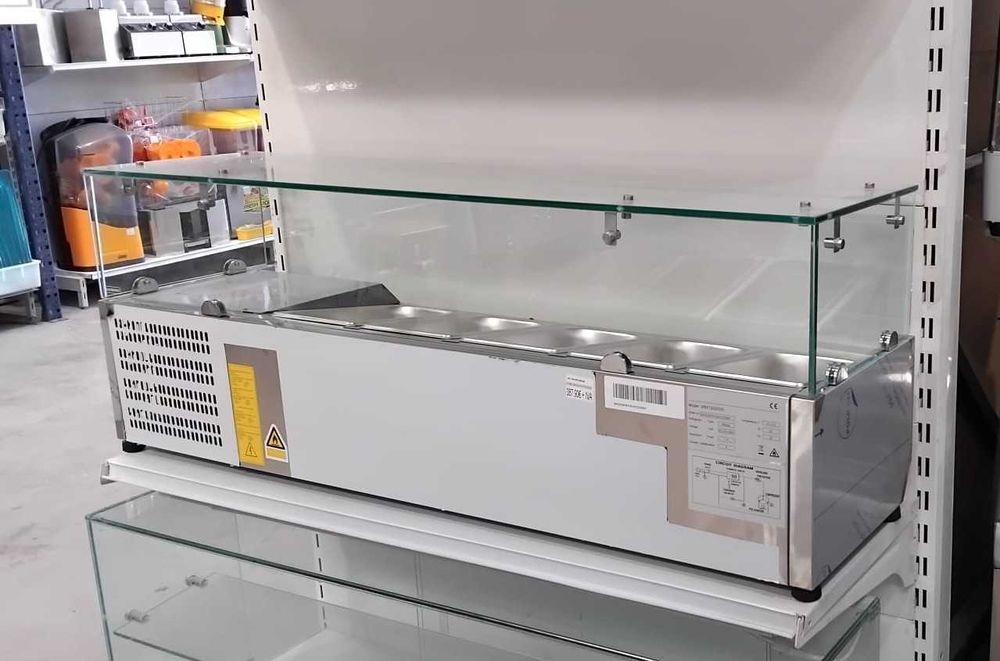 Vitrine de Bancada Para Ingredientes - NOVA
