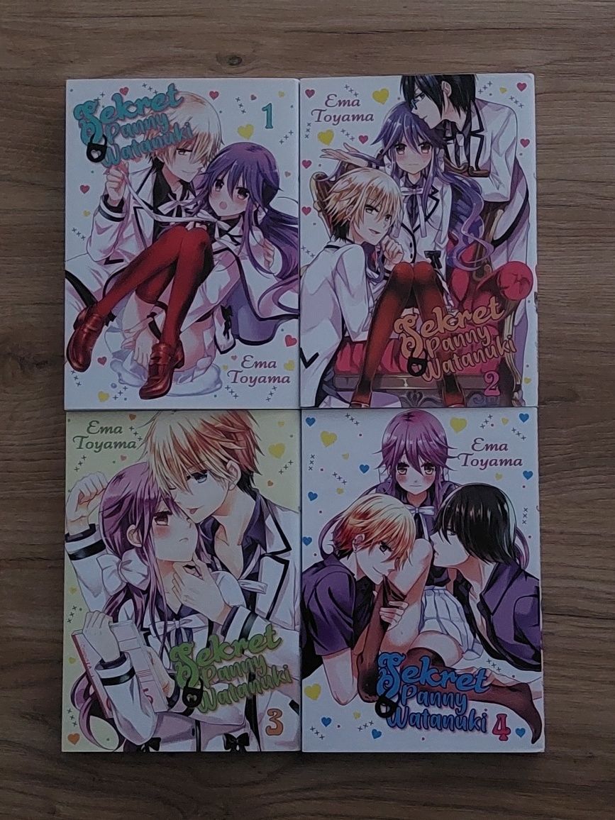 Manga 1-4 sekret panny watanuki mangi anime