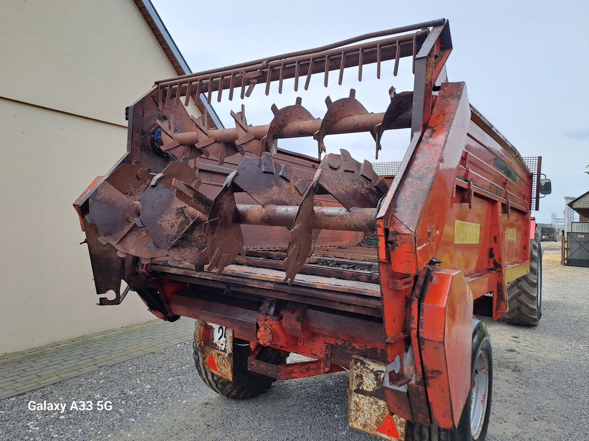 Rozrzutnik obornika HEYWANG 7 TON /leboulch/joskin/jeantil/warfarma