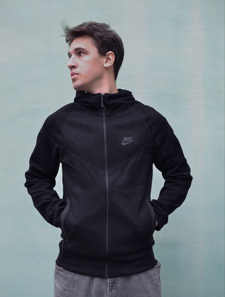 Зіп худі Nike Tech Fleece 2024 | кофта Найк Теч Фліс нова | худі Nike