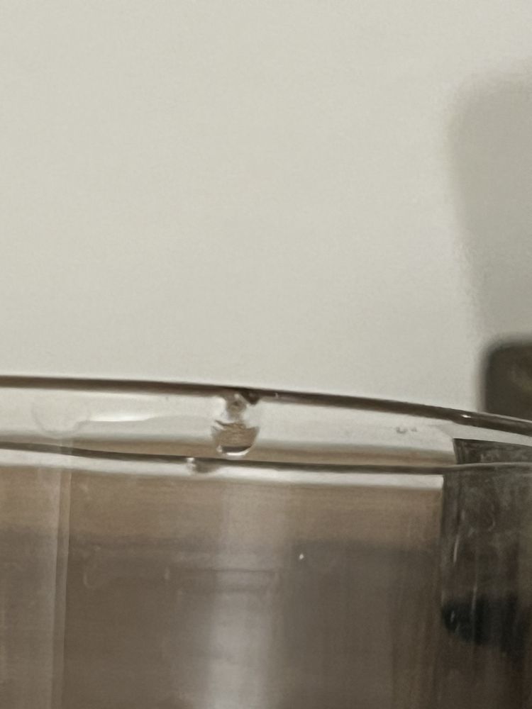 Szklanka krysztal srebro plater