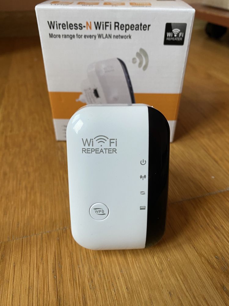 Бездротовий підсилювач wi-fi Wireless-N Wi-Fi Repeater