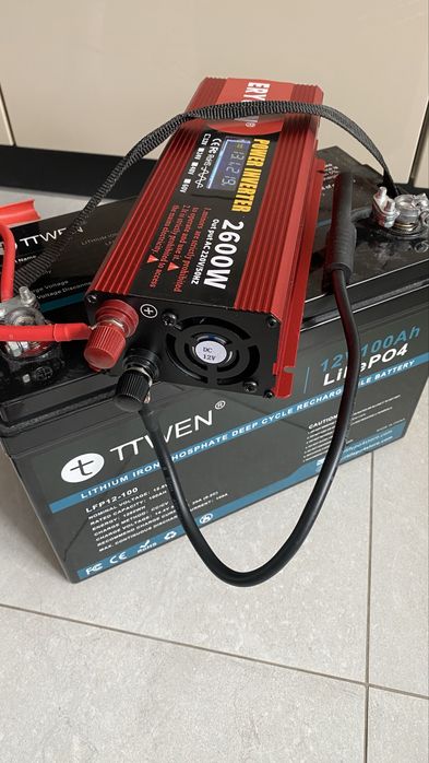 Продам інвертор + акумулятор LiFePO4 + зарядний пристрій