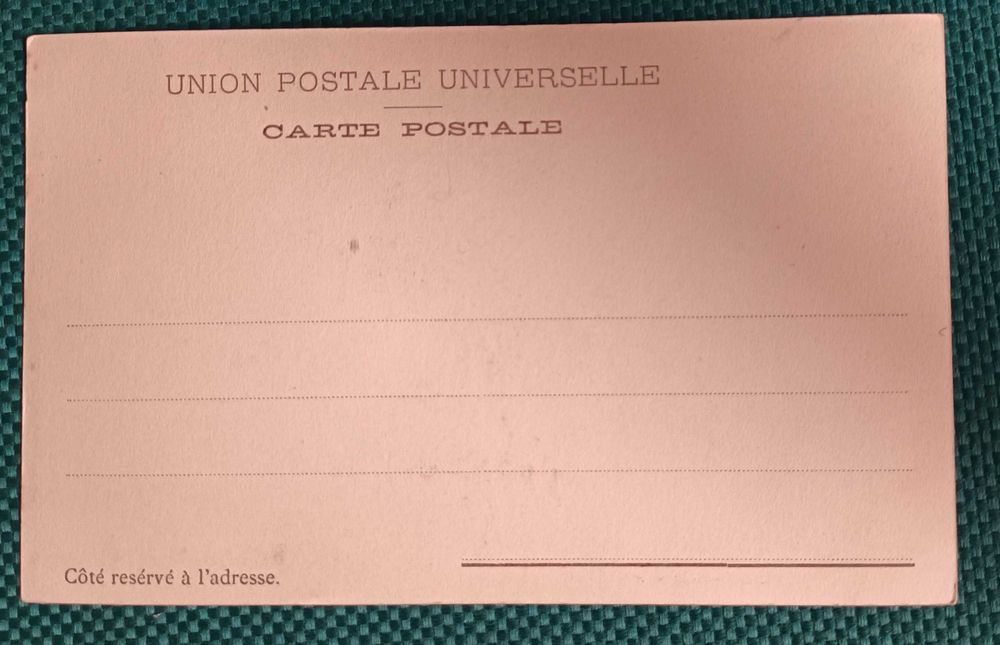 Postal antigo Monarquia