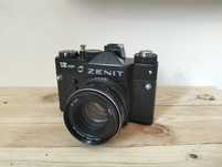 Zenit 12XP Film Camera with Helios-44M-4 2/58 Case USSR black