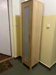 Słupek 180x40x40 Ikea półki witryna regał jasny drewniany