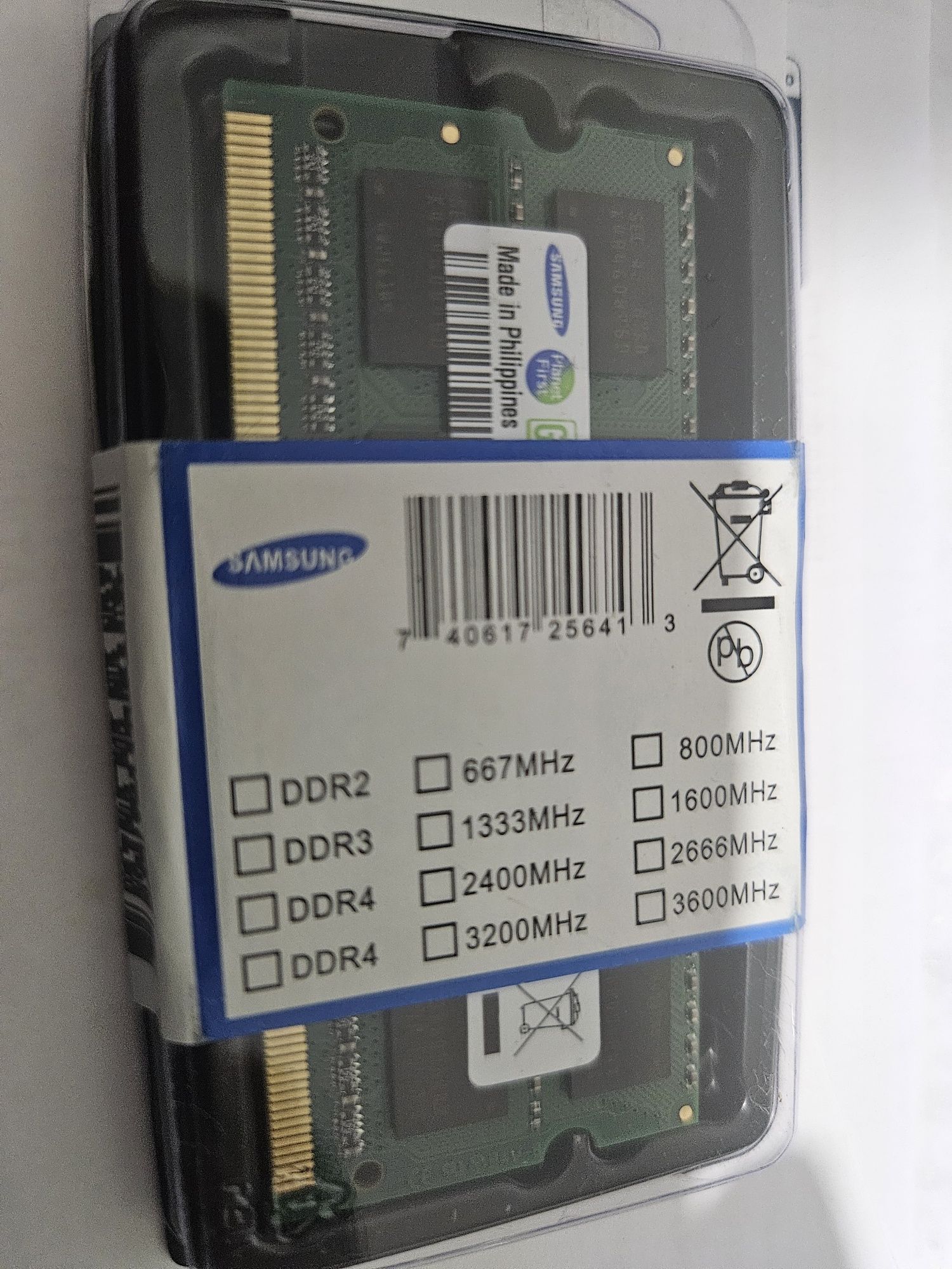 Memória Samsung DDR3 12800S para portátil [4 + 8 GB]