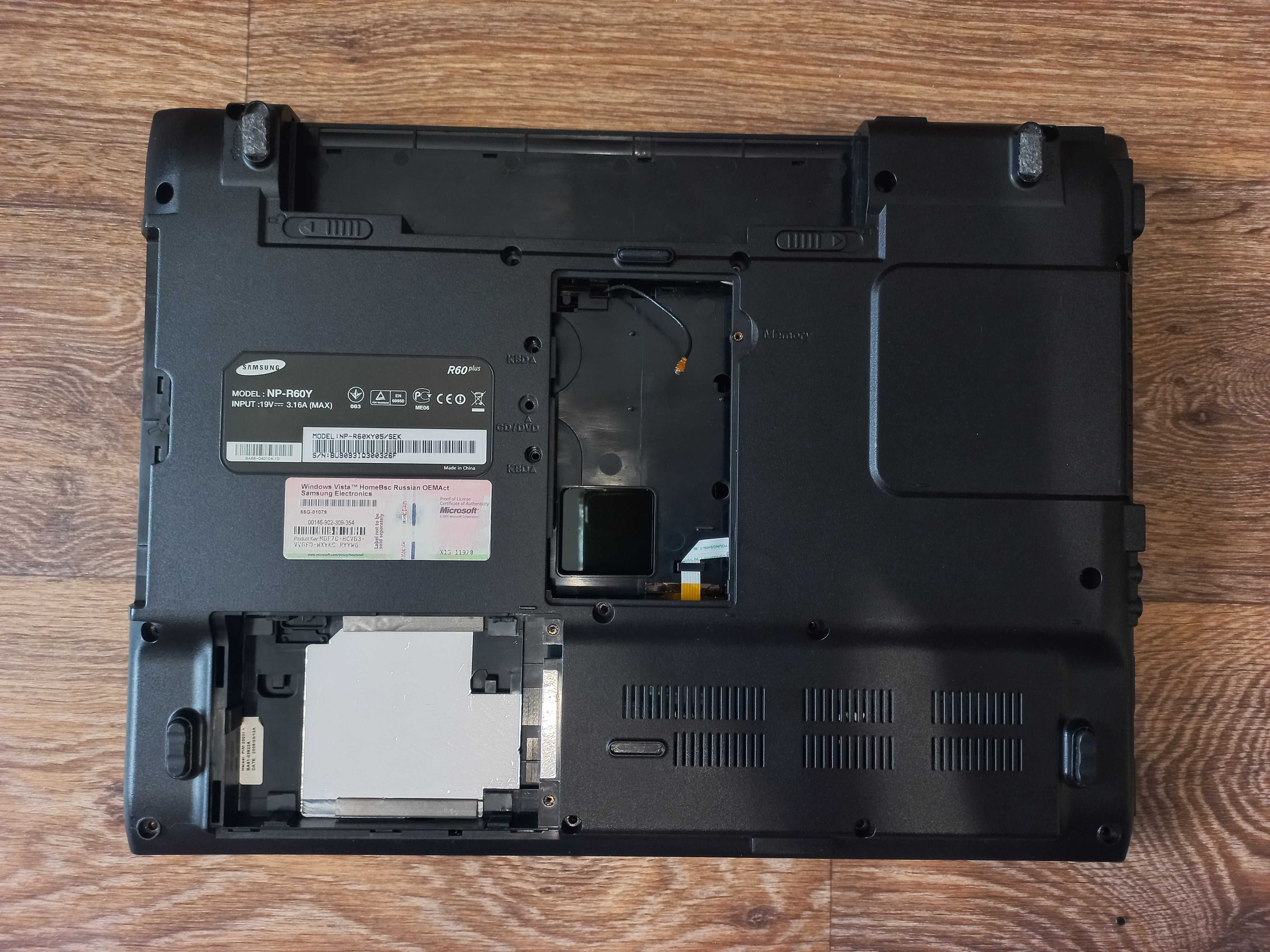 Ноутбук samsung R-60 plus