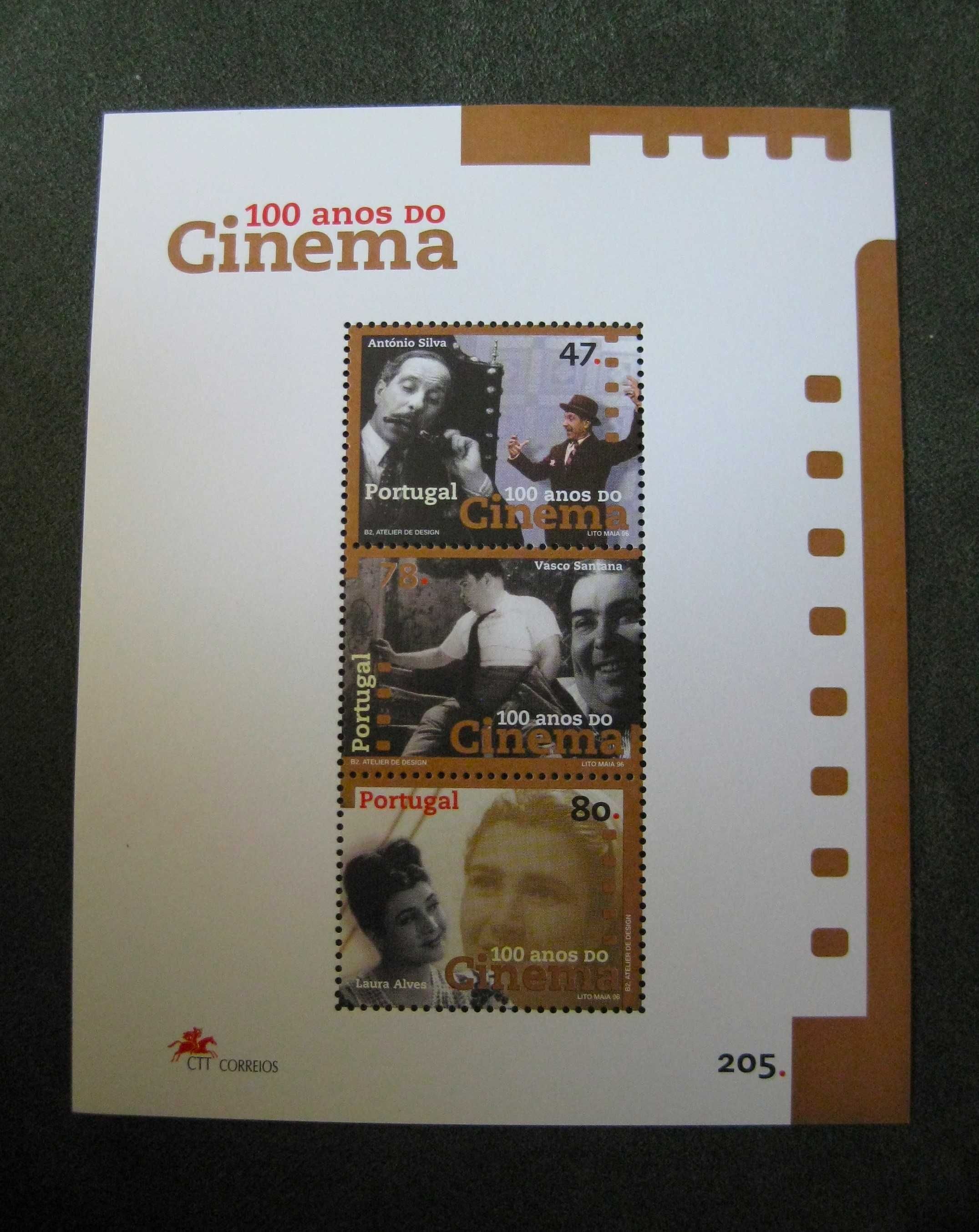 Blocos nº 172/73 – 100 anos do Cinema em Portugal