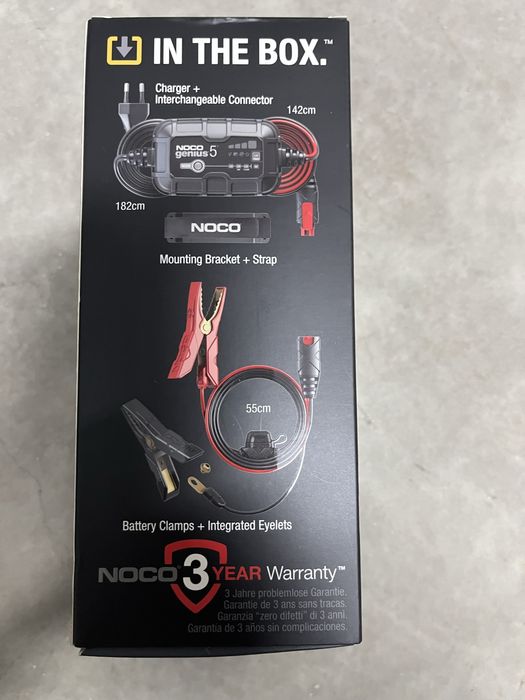 Nocos Genius 5 - carregador de baterias 6 & 12 V