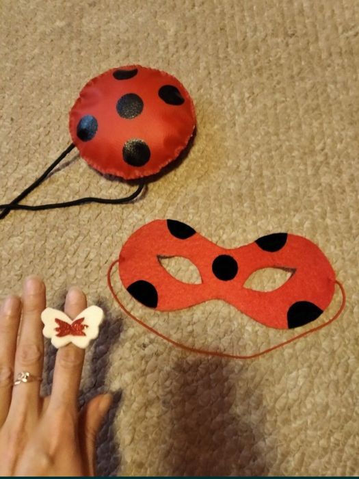 Сумочка леді баг 13 см діаметр маска Леді Баг леди баг супер кіт