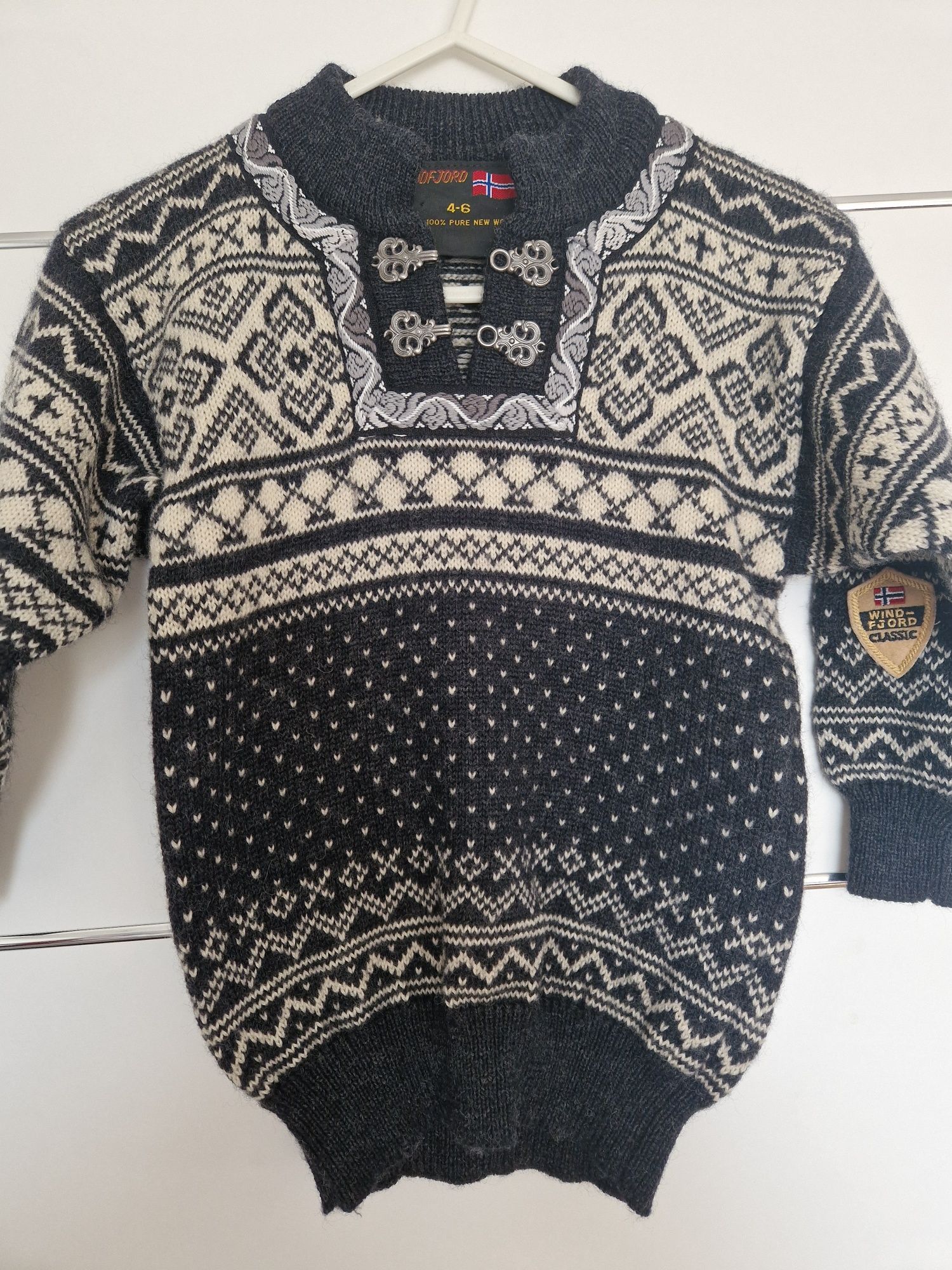 Sweter góralski dla chłopca