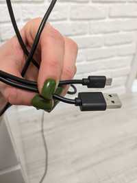 Довгий і короткий юсб шнур, USB шнур для зарядки 100см