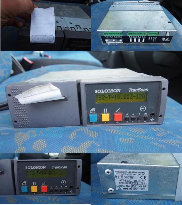 termograf transcan ts2 rejestrator temp. drukarka