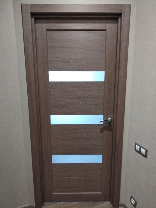 Міжкімнатні двері, дерев'яні, МДФ, нестандартні розміри, під ключ.