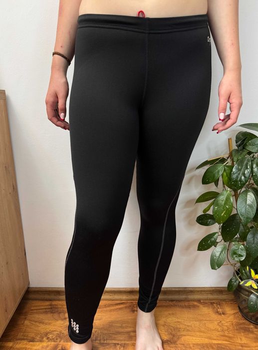 Legginsy sportowe ocieplane getry spodnie treningowe Ozon Running L 40