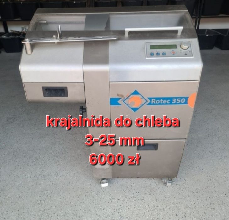 Maszyna do krojenia chleba, rotec 350