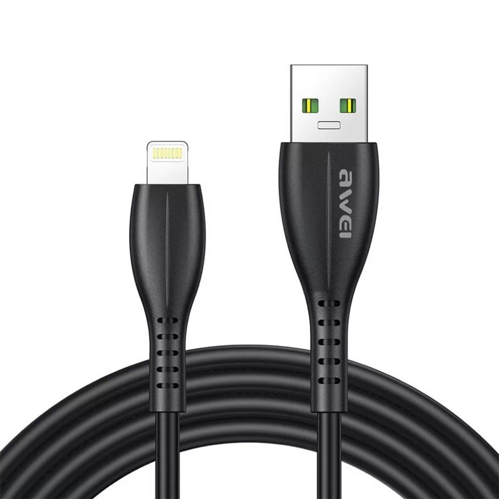 AWEI kabel CL-115L USB na Lightningczarny/black