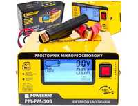 PROSTOWNIK MIKROPROCESOROWY akumulatorowy 12V - 24V automat