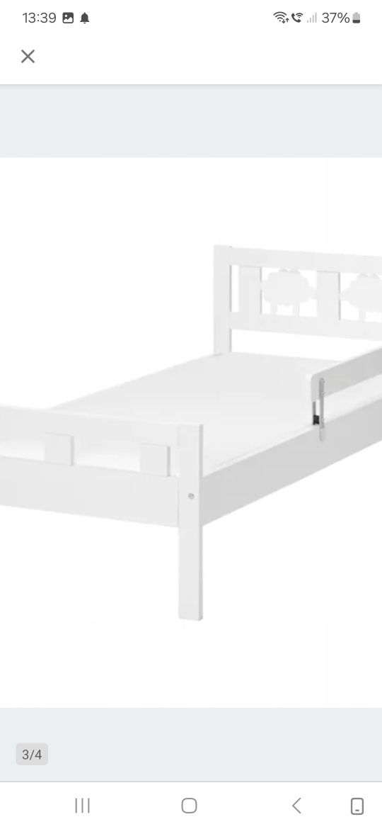 Łóżko ikea Kritter