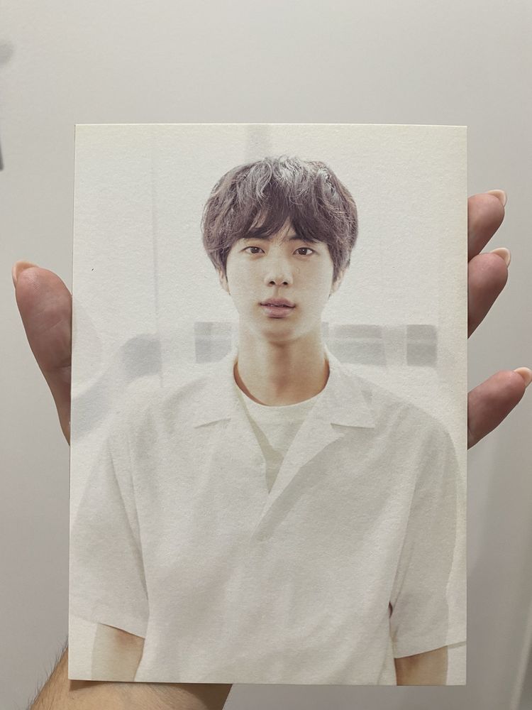 Kpop bts Jin postcard set