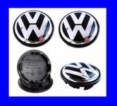 *NOWE* Dekielki 65mm VW VOLKSWAGEN komplet 4szt. dekle kapsle