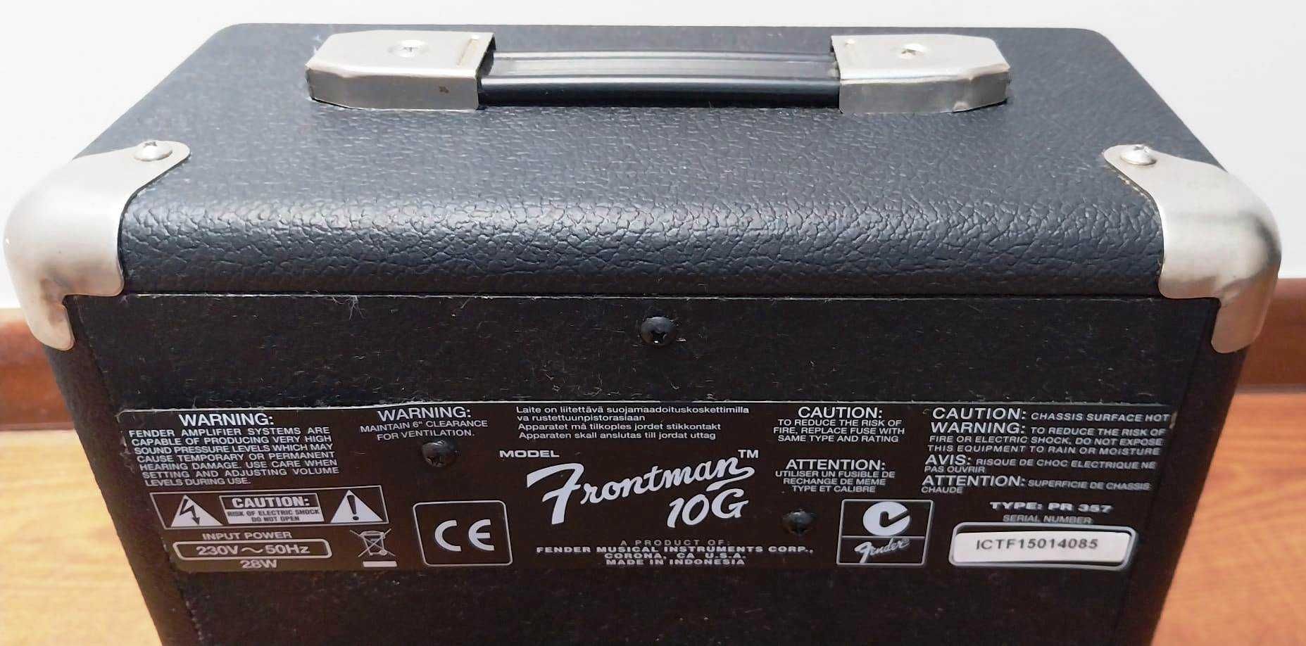 Amplificador Fender Frontman 10G