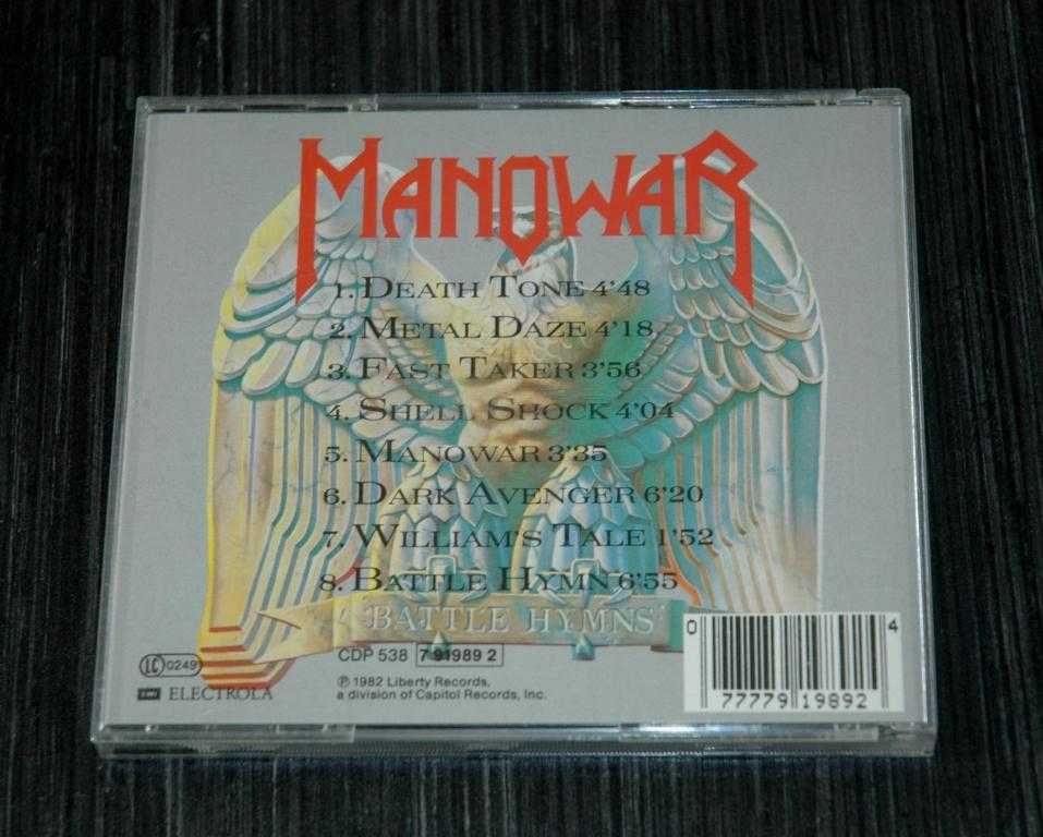 MANOWAR - Battle Hymns. EMI Electrola.