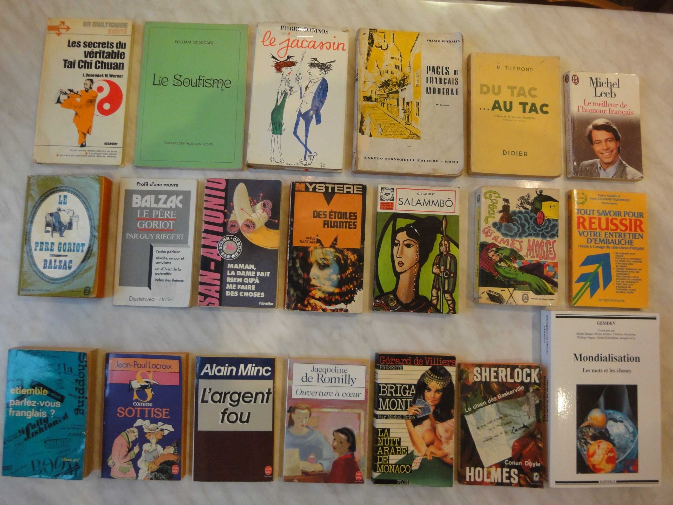 Книги Французькою/ Français + ін. мови: словники, підручники, літ-ра +