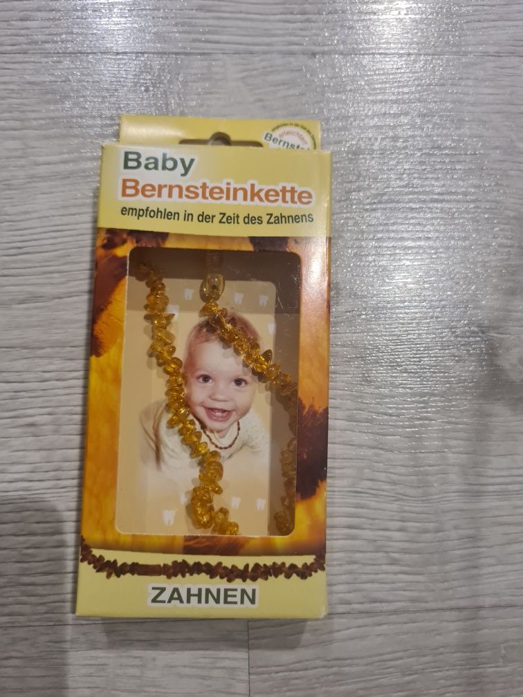 Naszyjnik dla dziecka na ząbkowanie