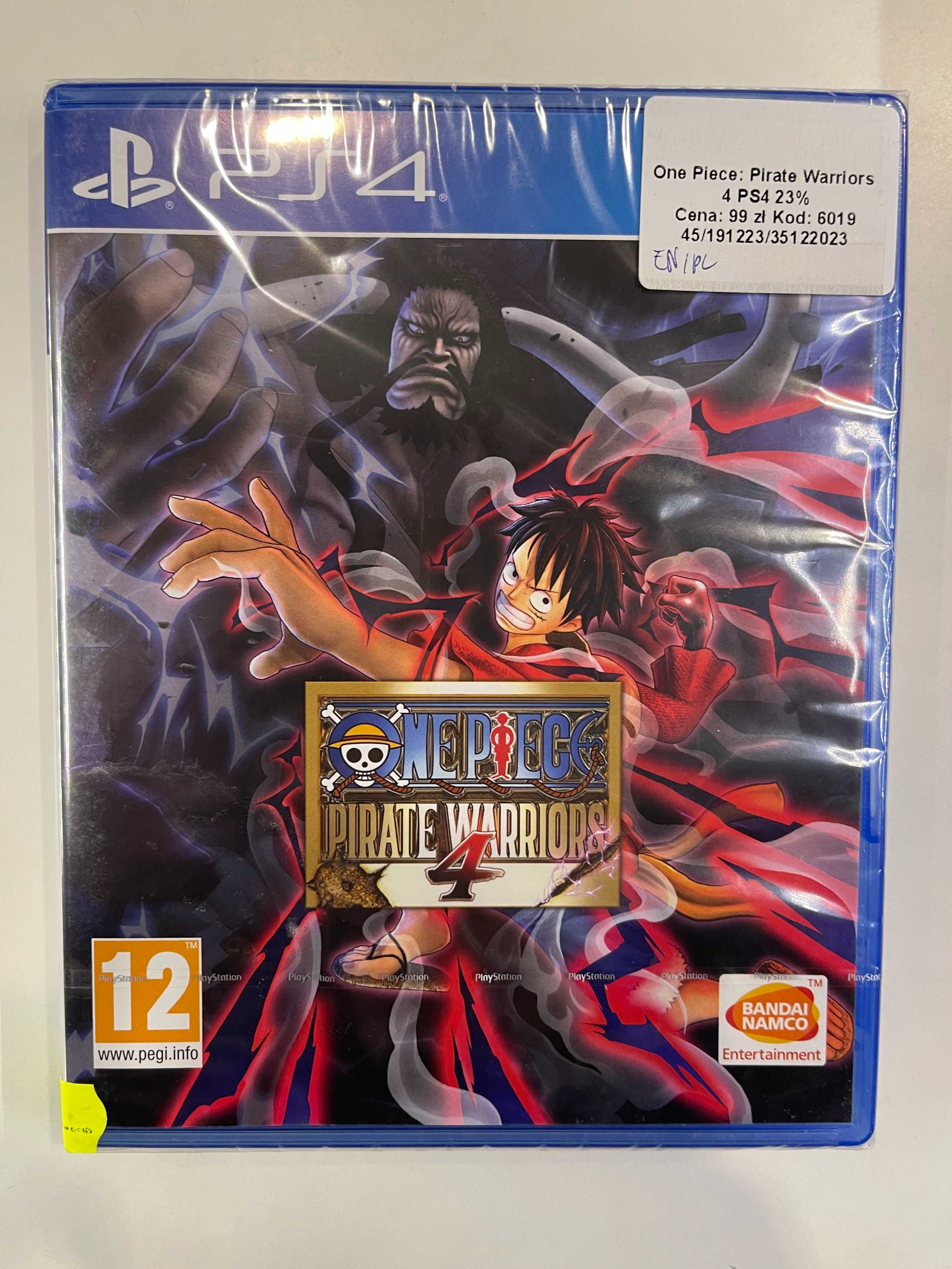 One Piece Pirate Warriors 4 PS4 NOWA