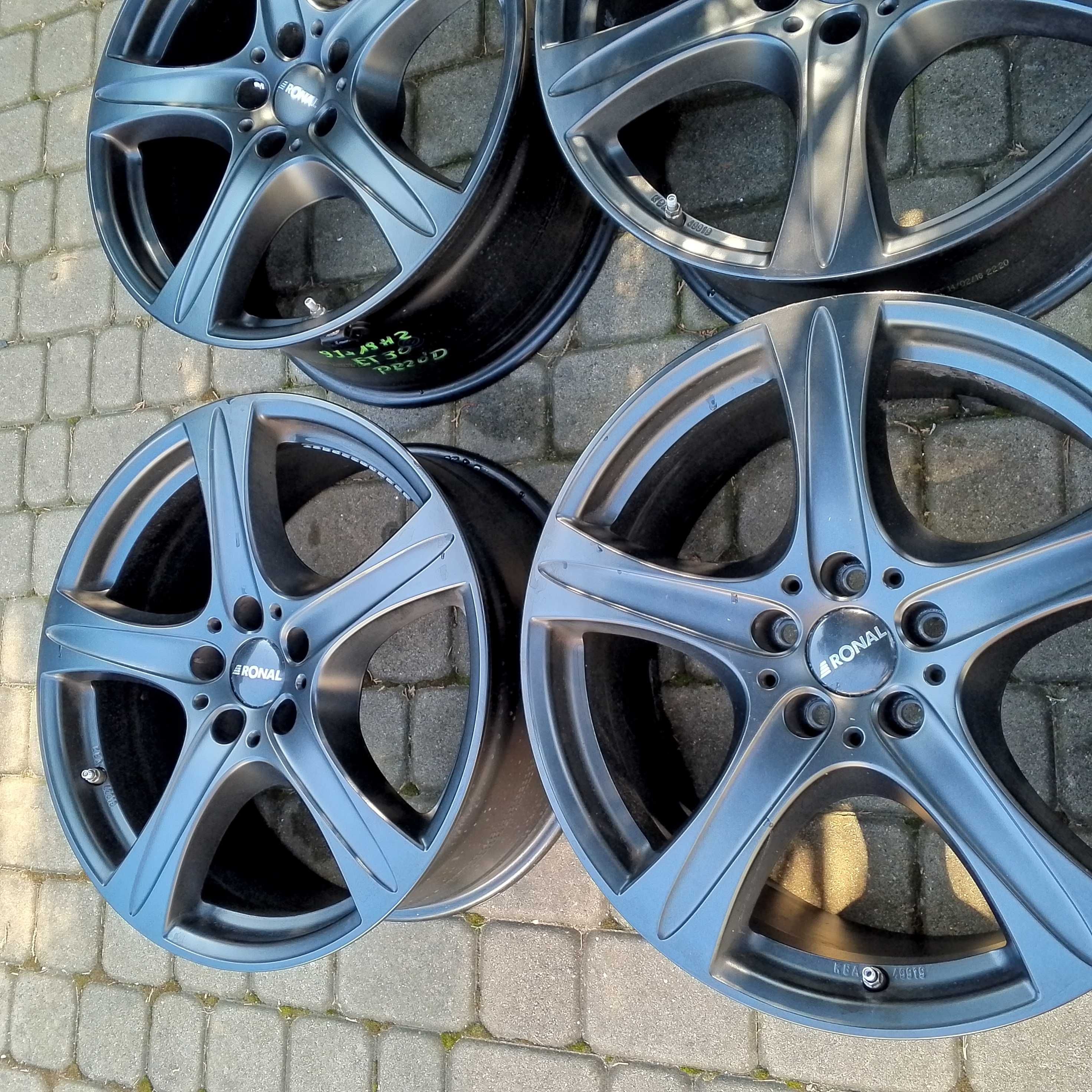 alufelgi jak NOWE Ronal  z czujnikami 4szt. 19 cali Mercedes ,VW,Audi