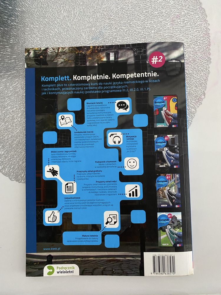 Komplett Plus 2 Podręcznik język niemiecki