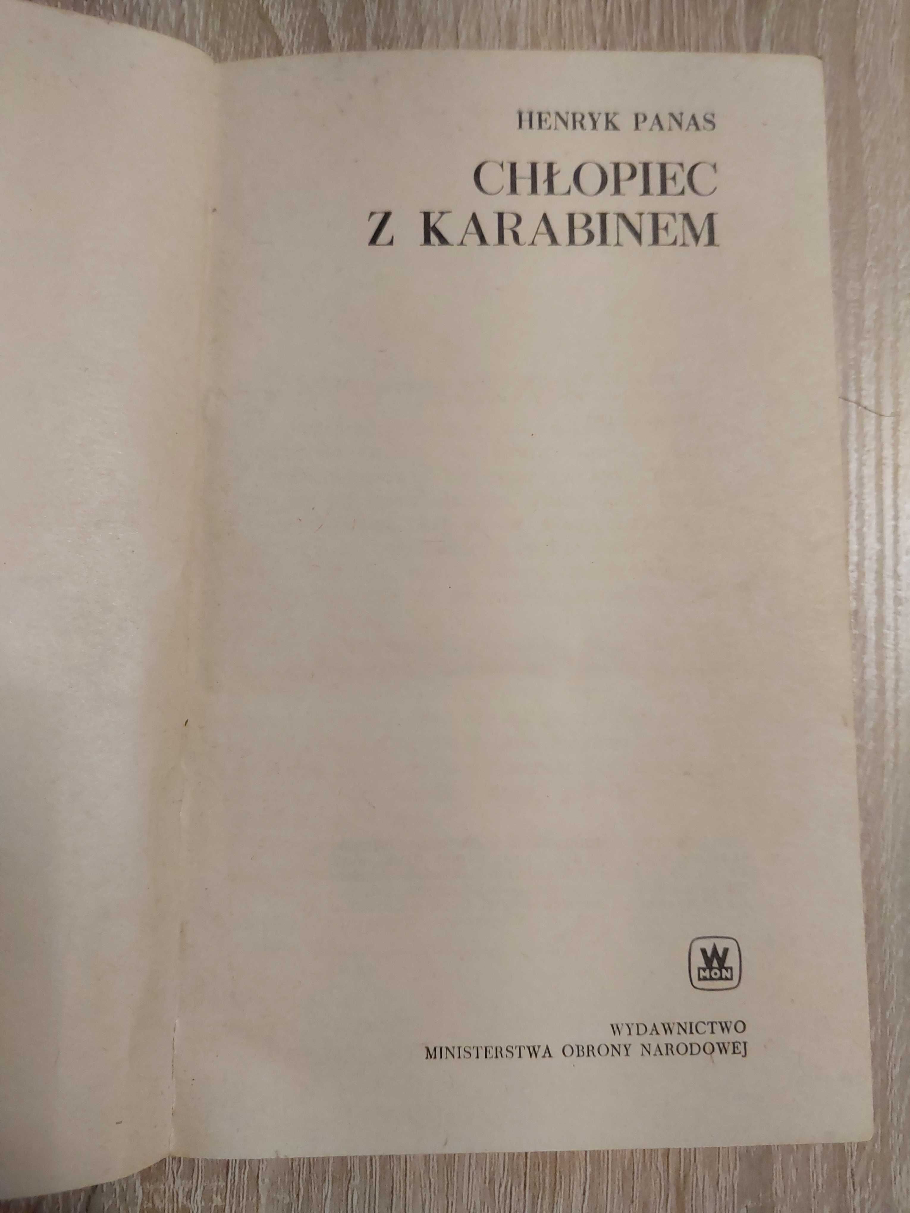 Chłopiec z karabinem